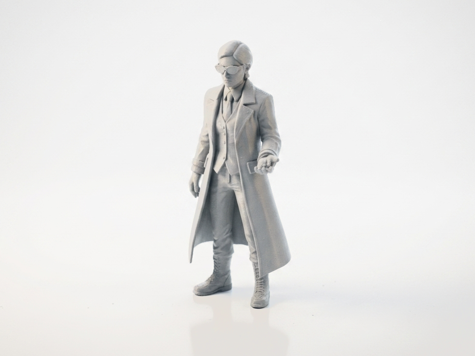 Trinity Matrix Movie Character 3D Printable Figurine