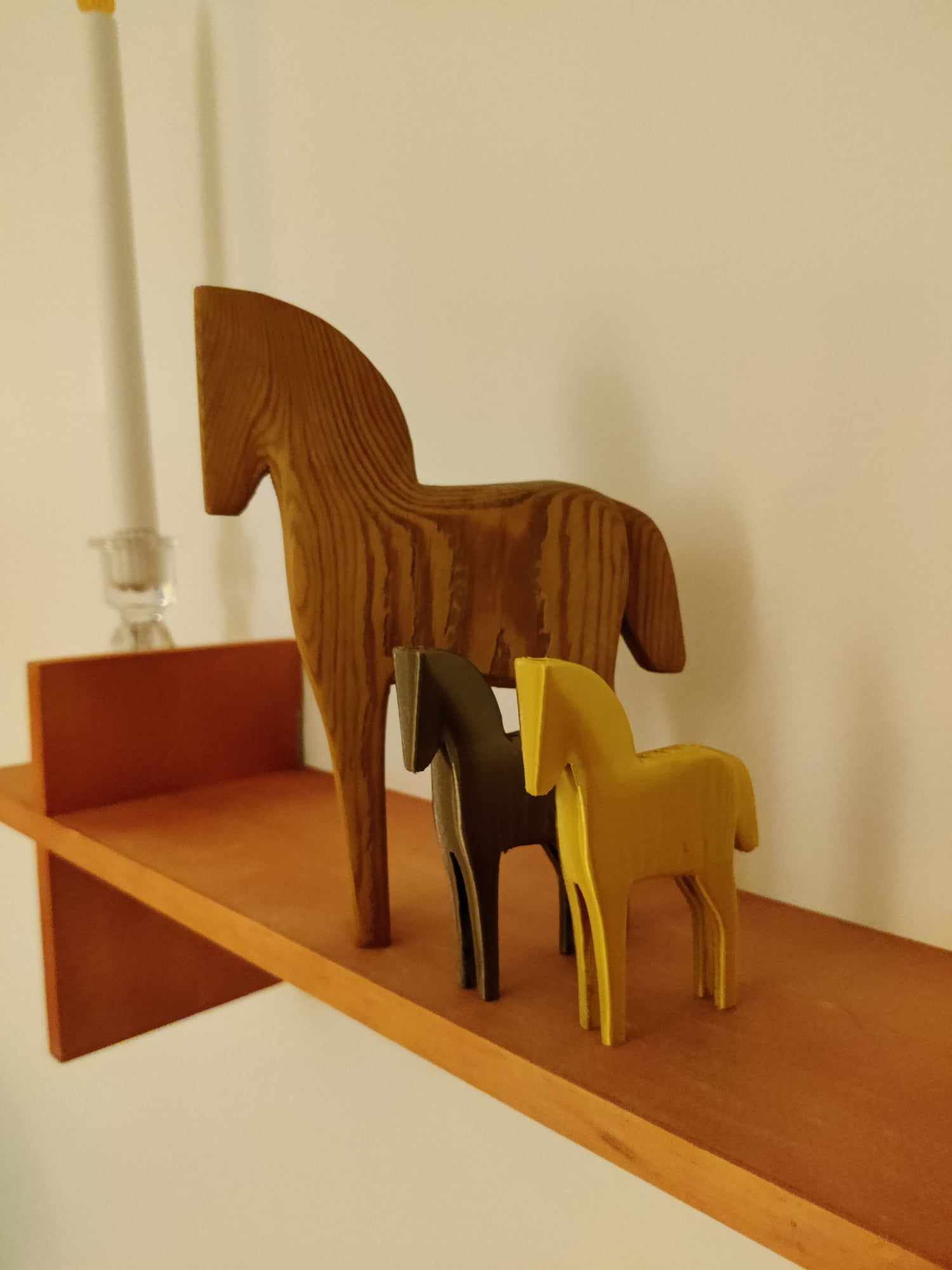 Wood horse