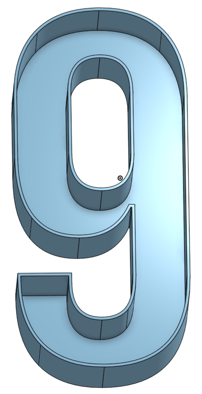 number bowl 9 by Corndog | Download free STL model | Printables.com