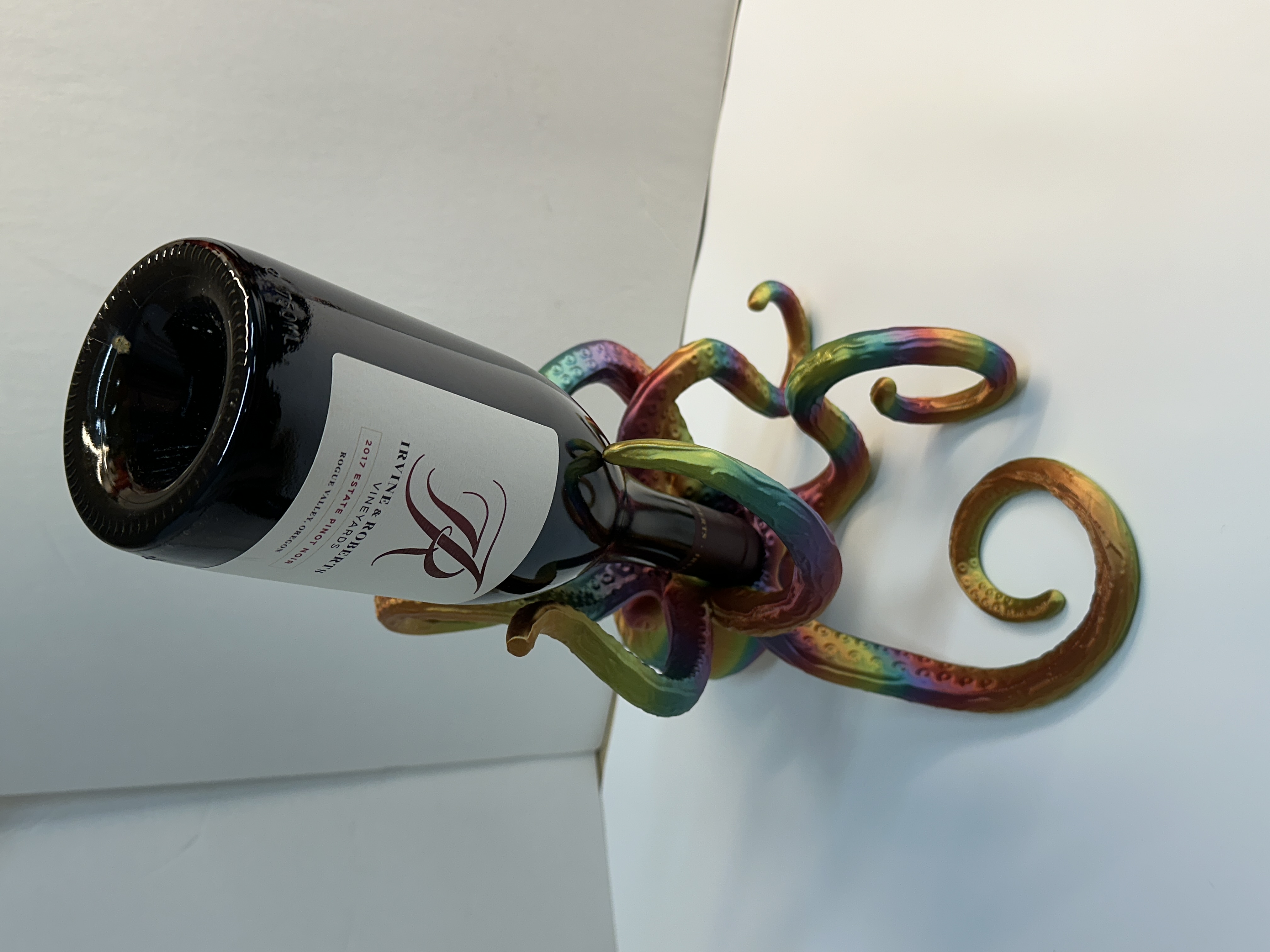 Octopus Wine bottle holder by Rob Beast (All Things STL) Download