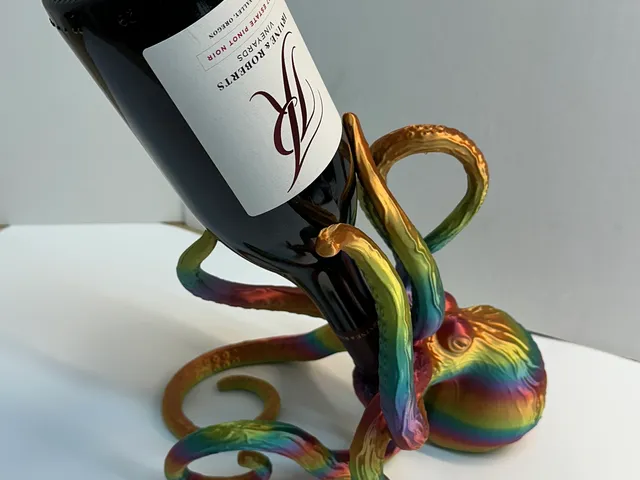 Octopus Wine bottle holder