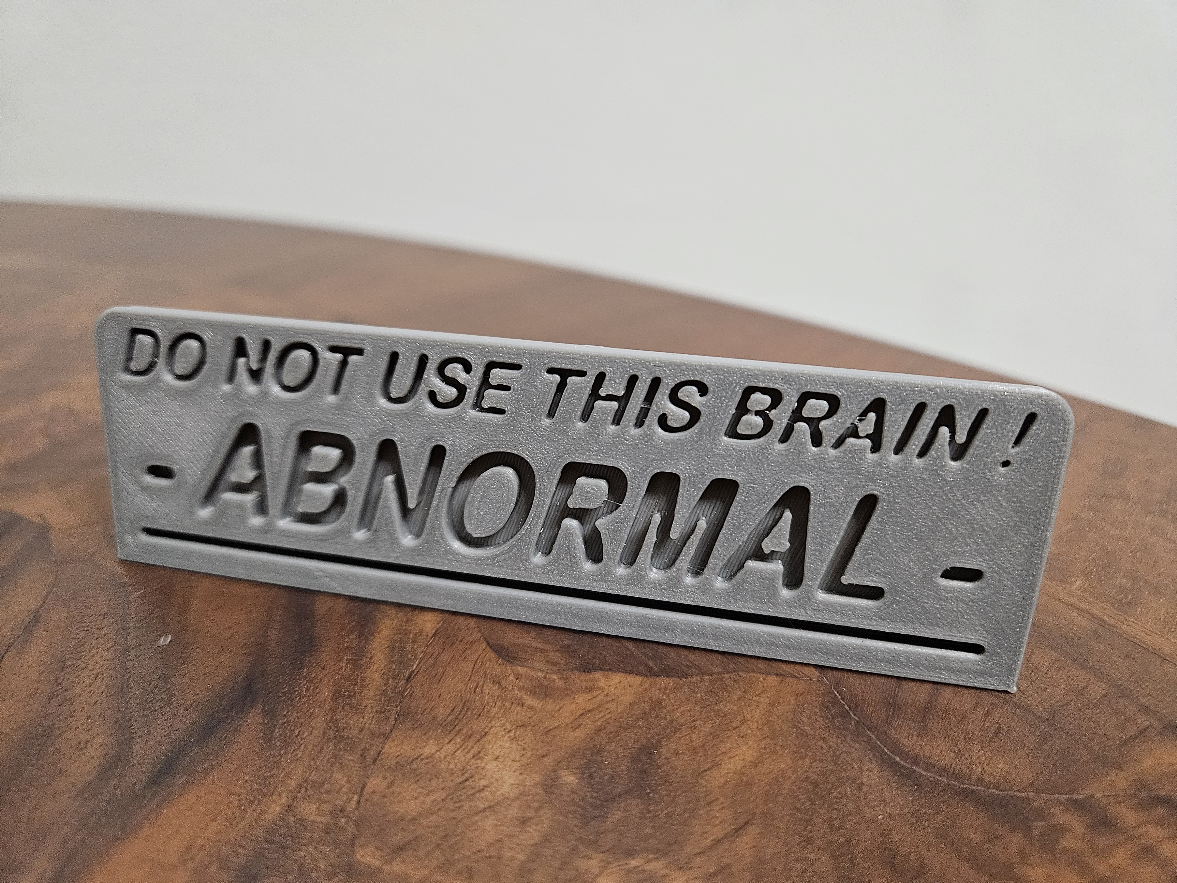 ABNORMAL writing