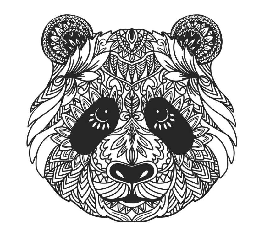 Panda Mandala by Arc Studio | Download free STL model | Printables.com