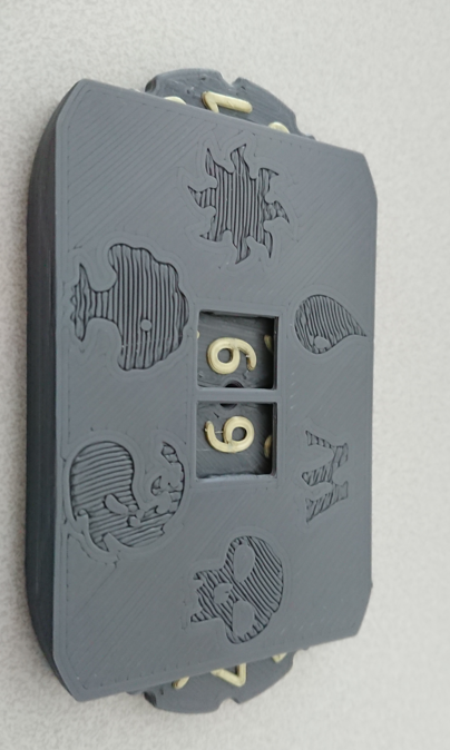 Two-ring MTG counter