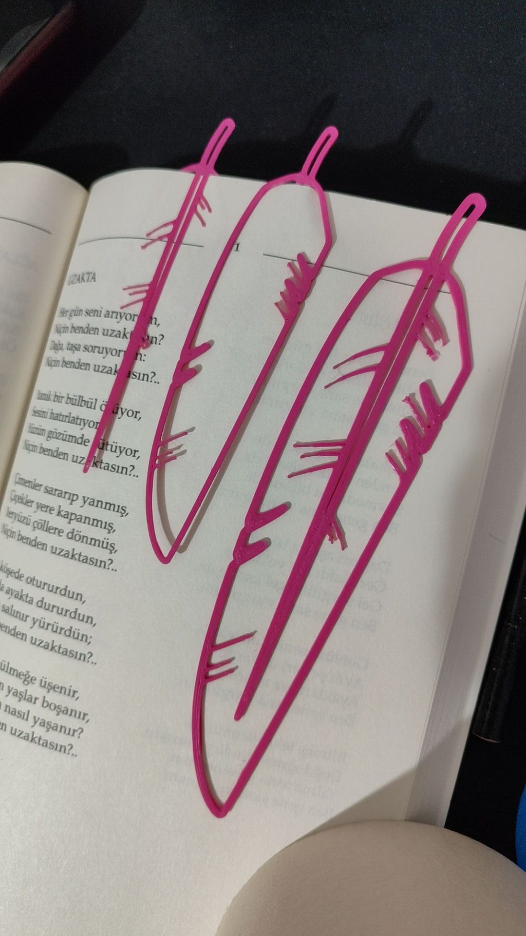 Miniatura 6 do modelo 3D Eagle feather bookmark