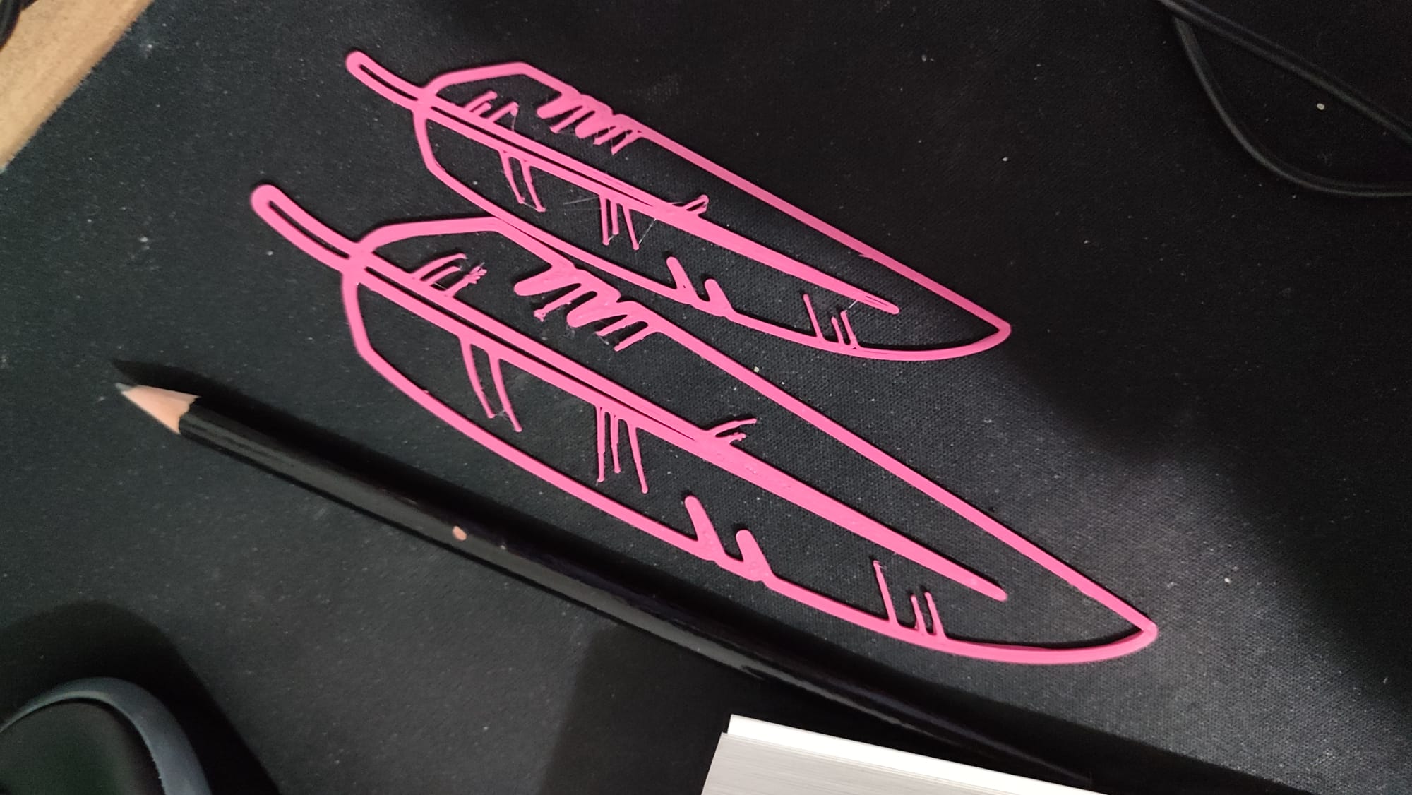 Miniatura 7 do modelo 3D Eagle feather bookmark