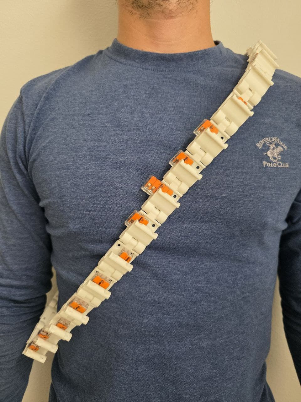 WAGO-221 Bandolier holder and lever-lock chain for 221-412/413/415
