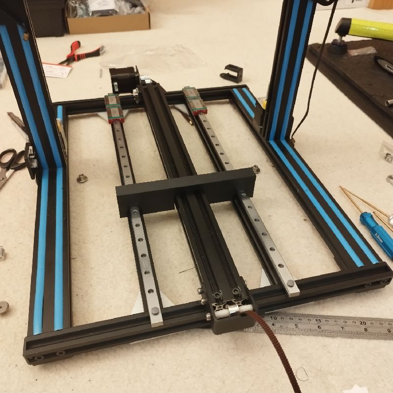 MGN 12 Dual Y Axis Linear Rail Spacer Tool CR10 S by