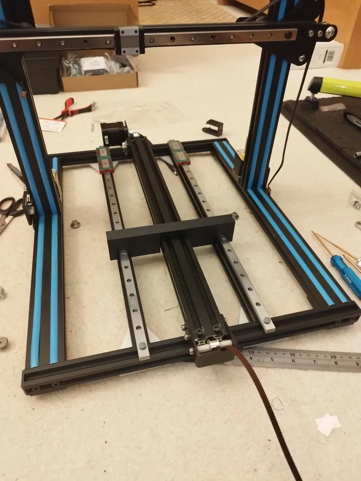 MGN 12 Dual Y Axis Linear Rail Spacer Tool CR10 S by