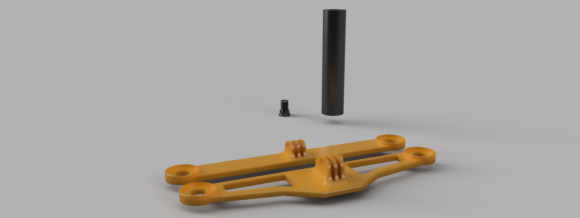 Cine gopro rig by Vojtěch Vaidiš | Download free STL model | Printables.com