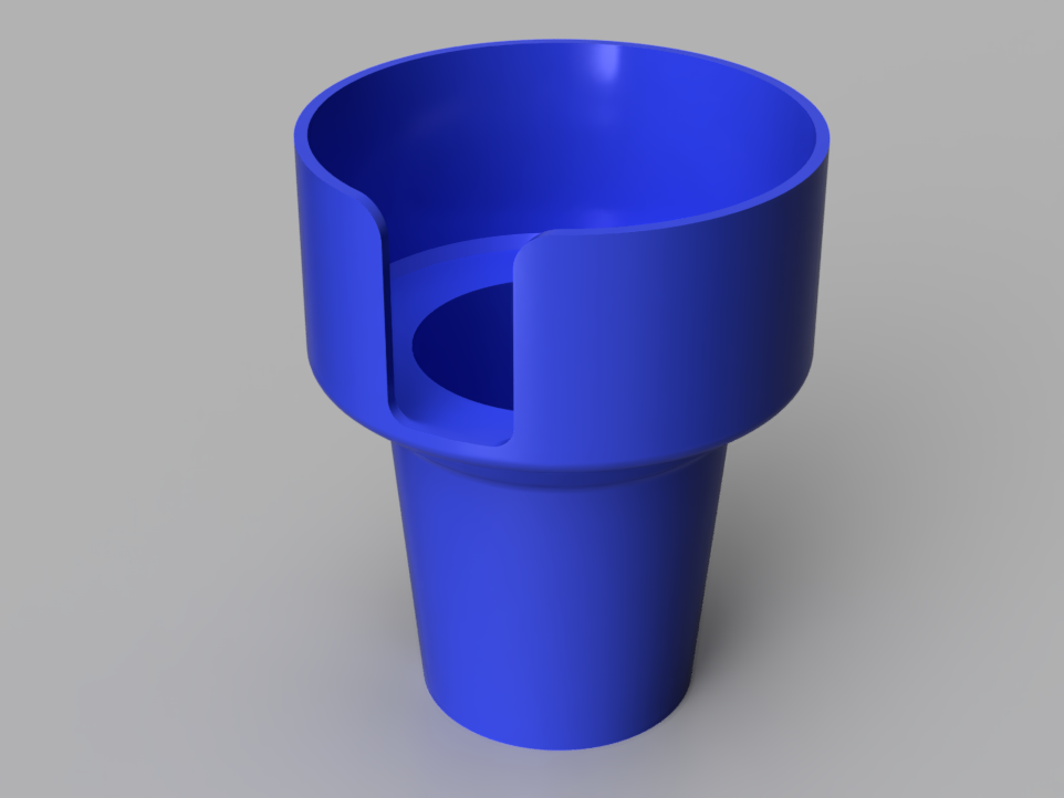 Coffee Cup Holder for Car by grizzie17 Download free STL model