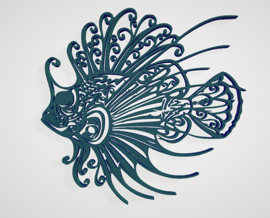 Fish_3 Model Wall Art