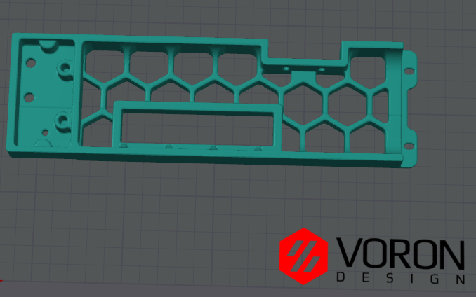 Voron Enderwire Right Rear Grill for Manta M5P Pass-Through