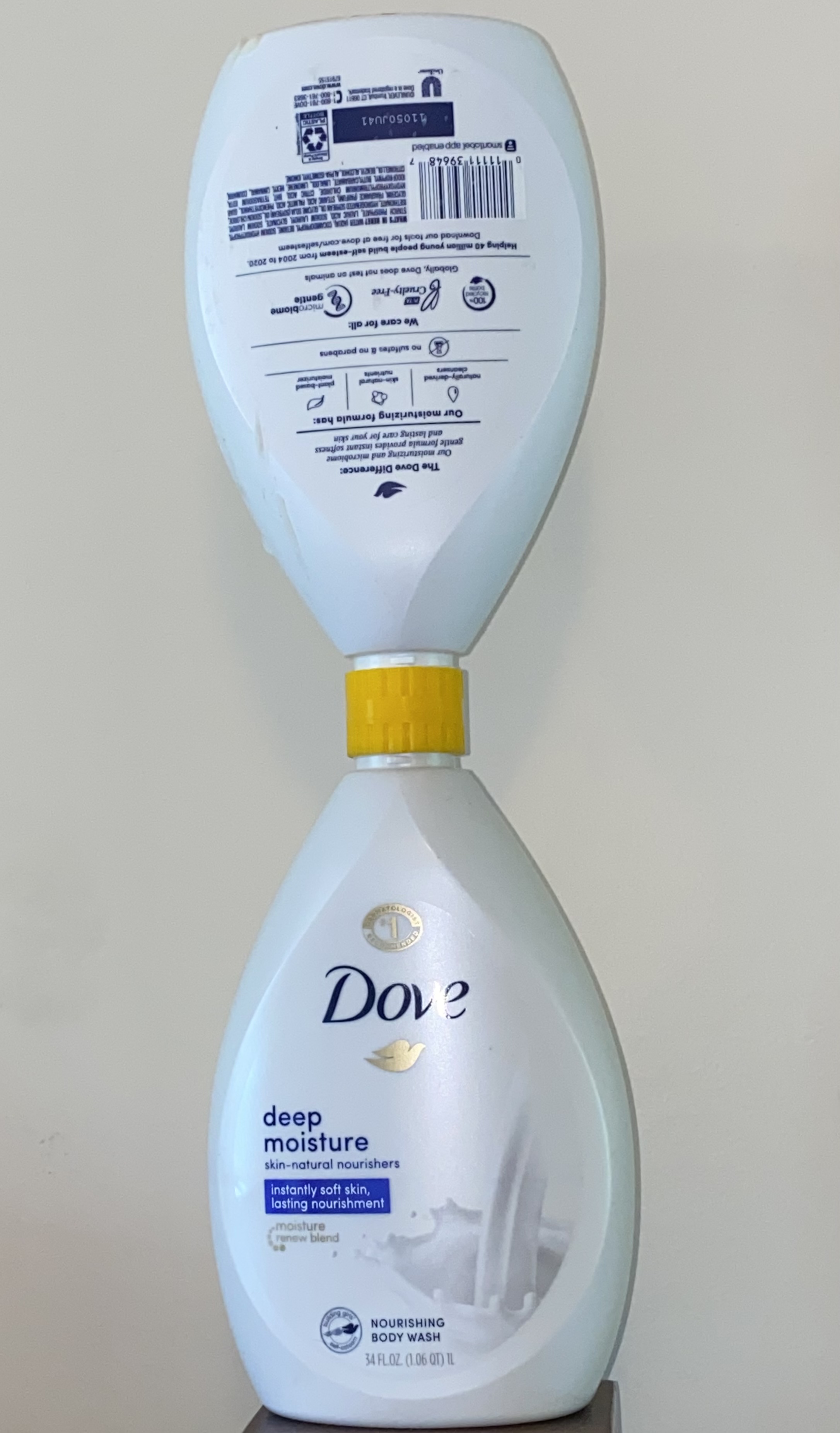 Dove Body Wash Transfer Adaptor 34 oz bottle (#33 threads?)
