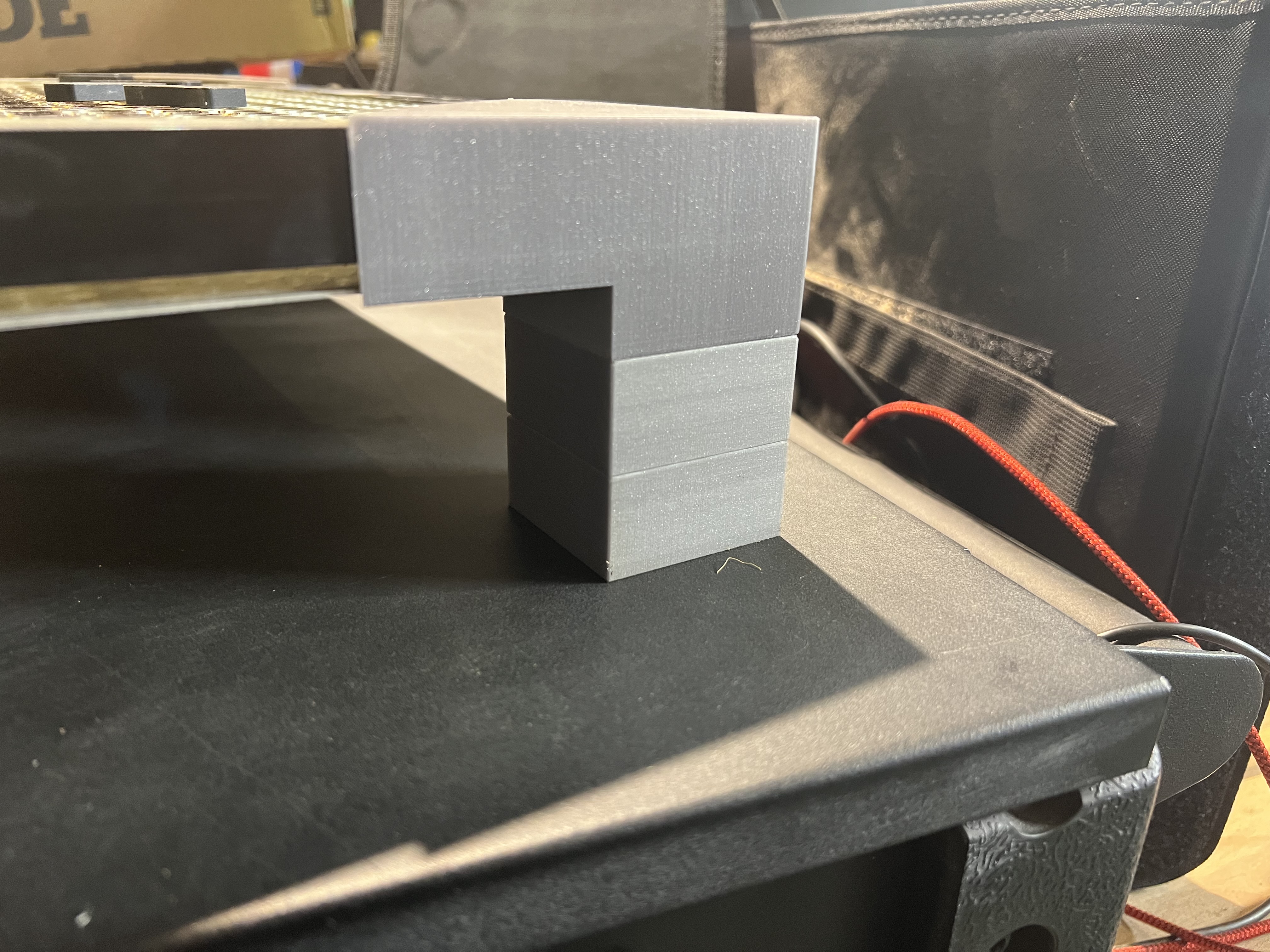 xtool honeycomb corner alignment and risers