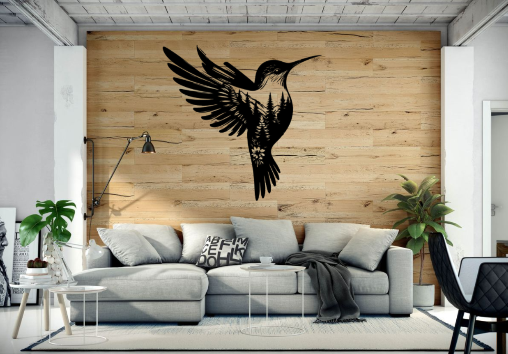 WallArt Humming Bird 017