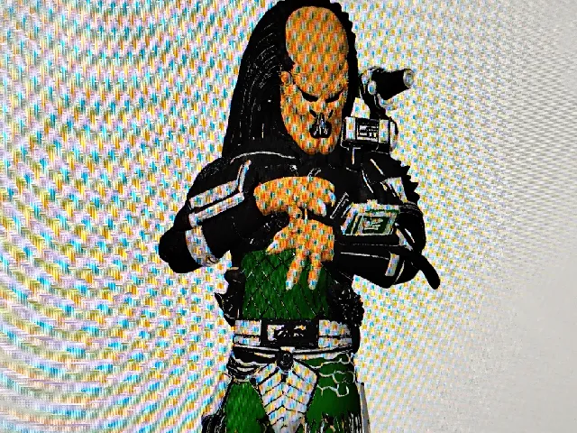 PREDATOR model plus alien