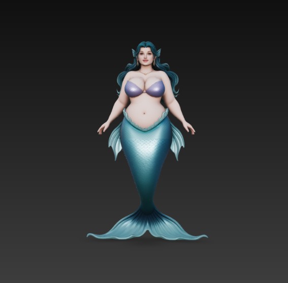 big mermaid