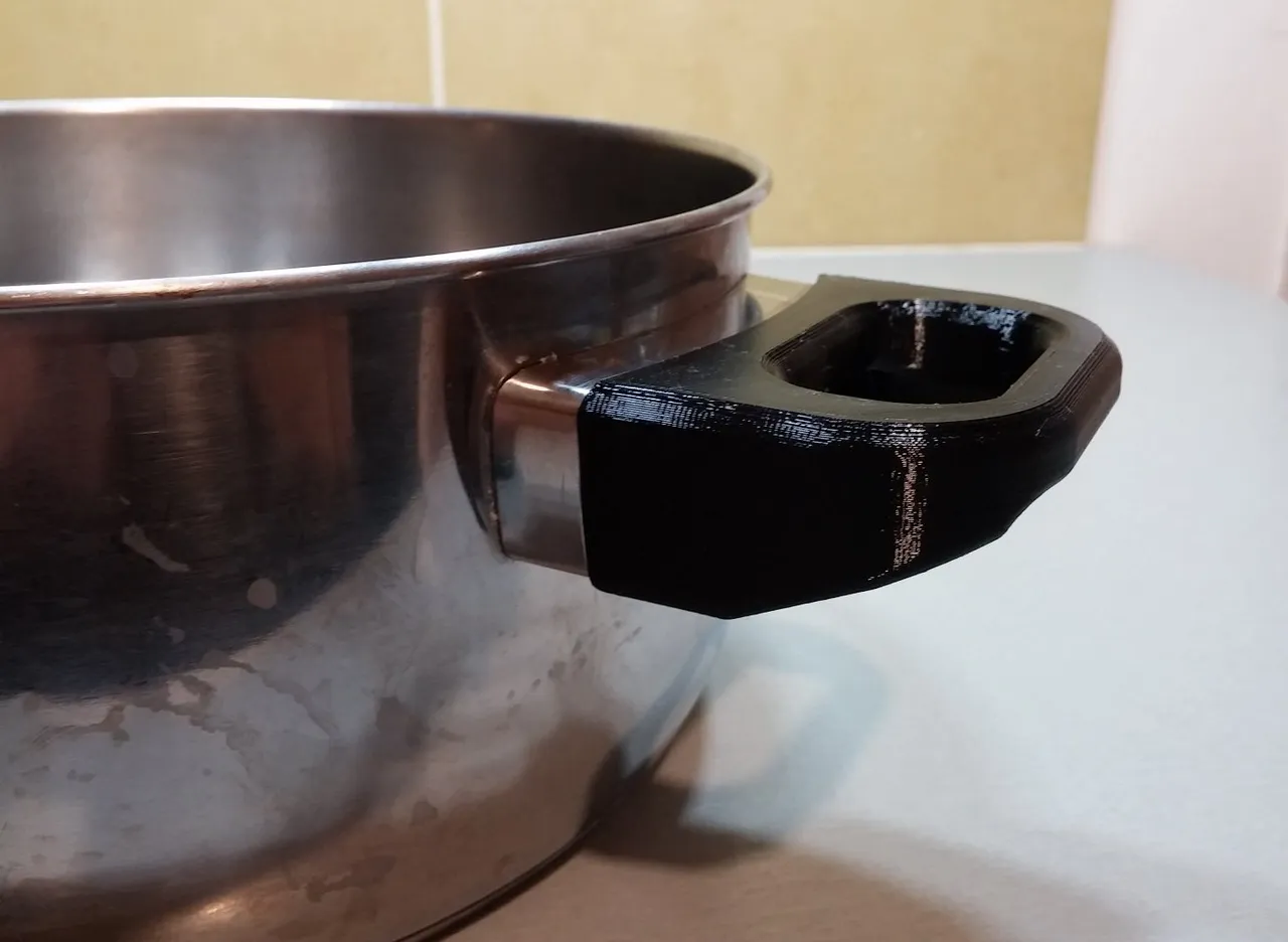 Replacement handle for Ikea Annons cooking pot by Guillaume Gendron, Download free STL model