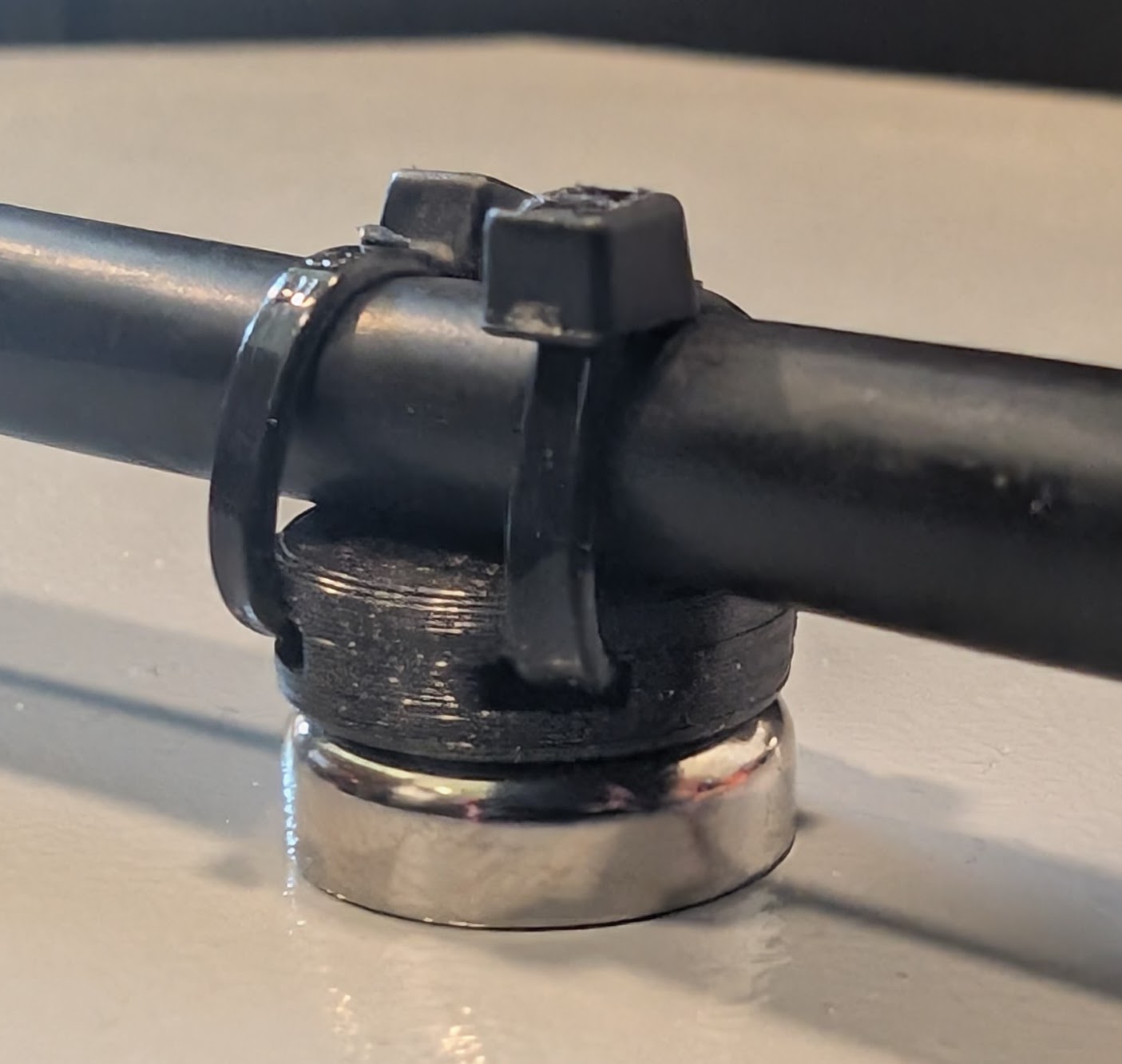 Magnet cable tie / ziptie 3D model