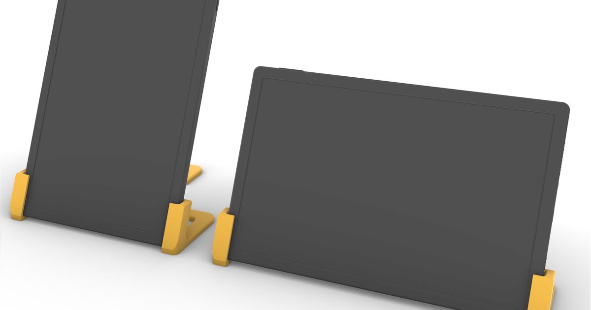 Tablet Stand By Dani C Download Free STL Model Printables Com   Tablet Stand 