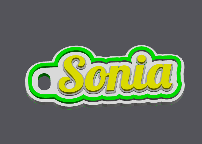 Keychain Sonia