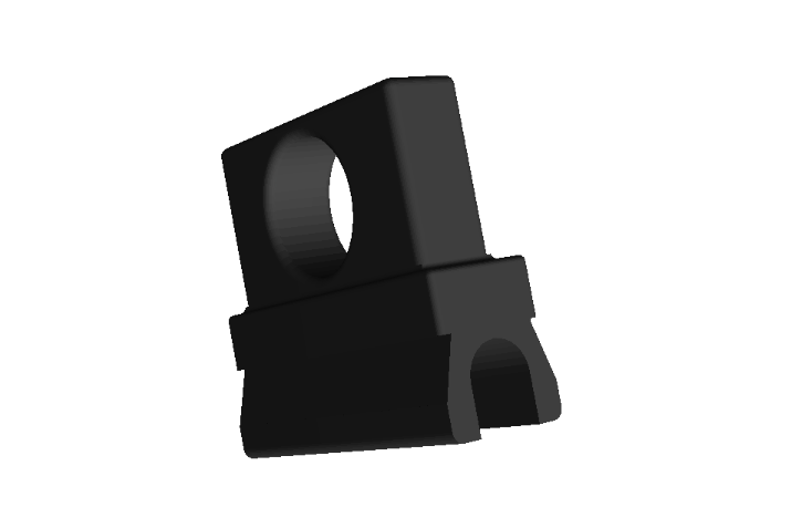 Zip tie mount for Vidvandre Roofrack