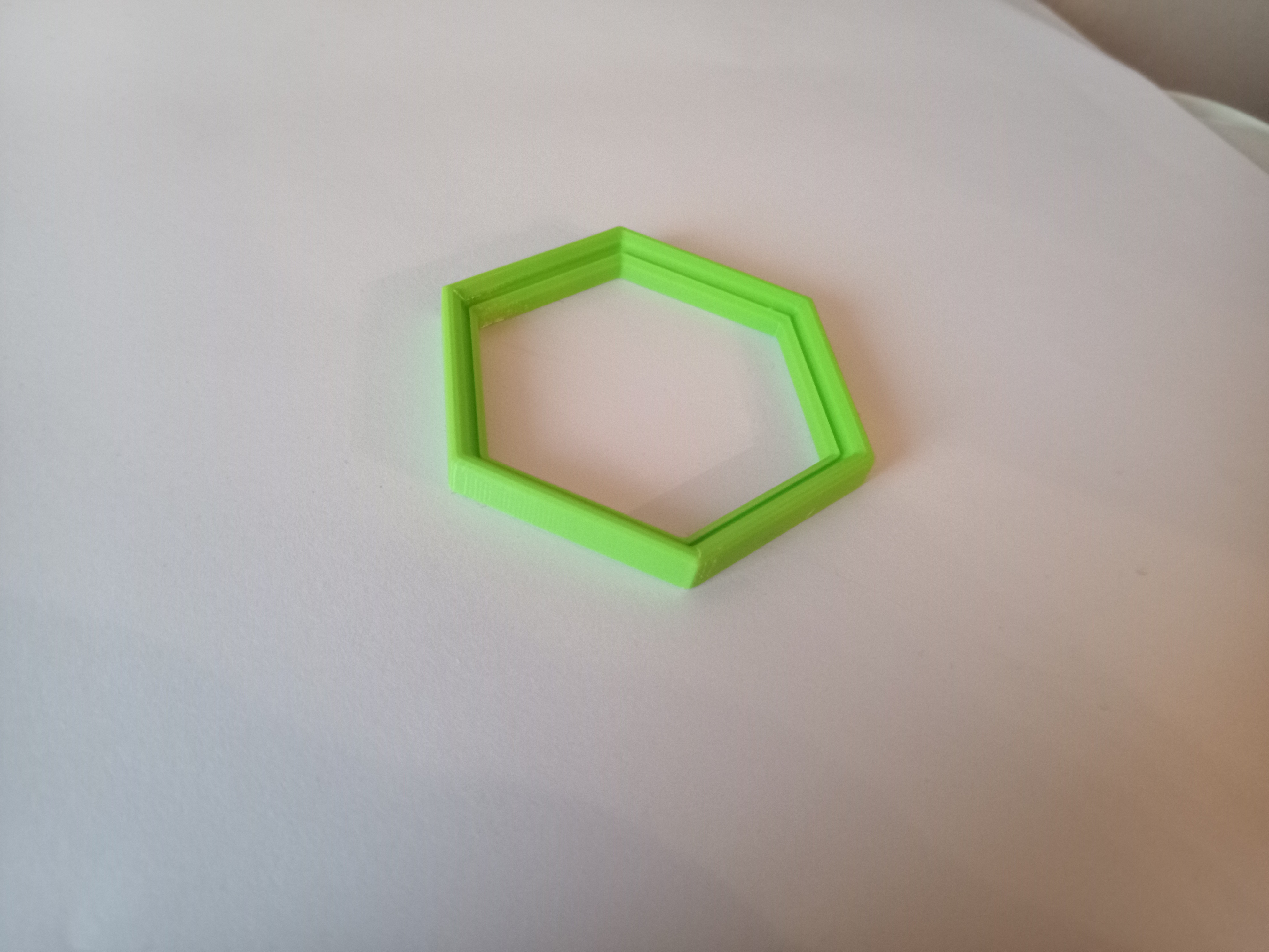 hexagonal decoration