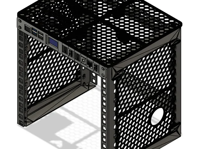 10" Rack Raspberry Pi5 Shelf