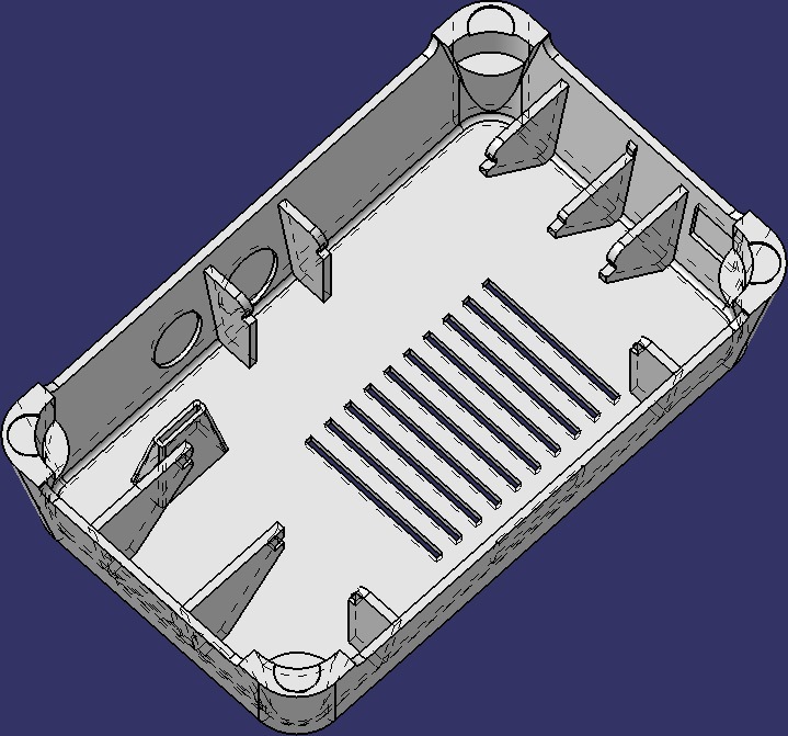 Raspberry Pi Cover M by tr8 | Download free STL model | Printables.com