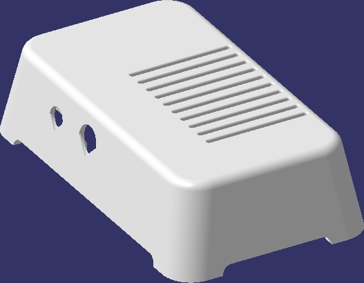 Raspberry Pi Cover S by tr8 | Download free STL model | Printables.com