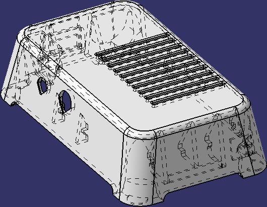 Raspberry Pi Cover S by tr8 | Download free STL model | Printables.com