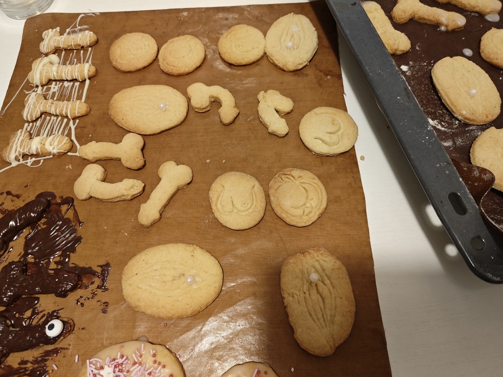 Cookie cutter Clitoris Boobies Butt