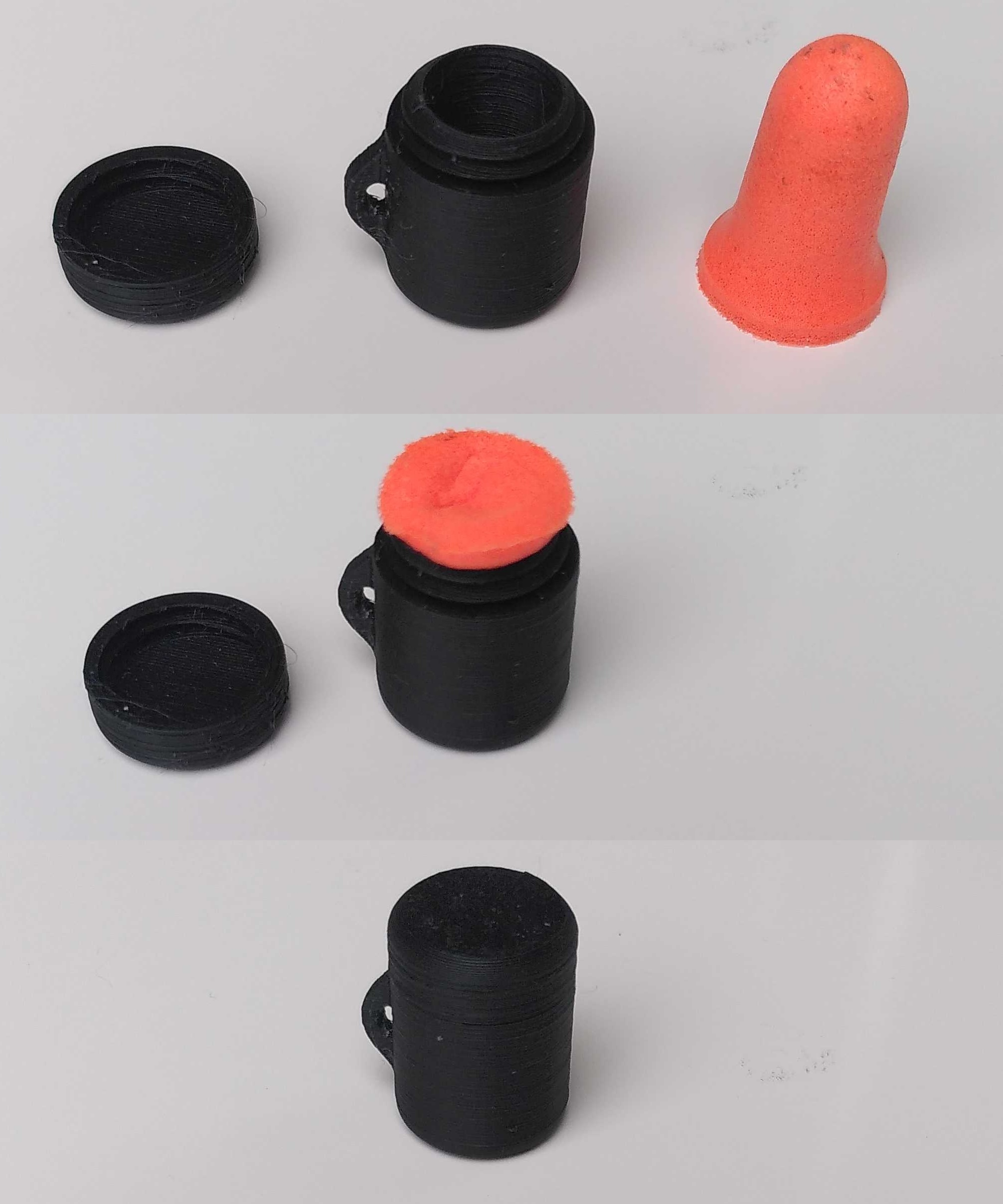 Tiny container  - For ear plug or tiny stuff