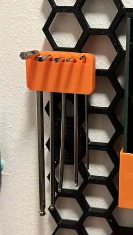 Honeycomb Wall - Hex key Ender 3 holder