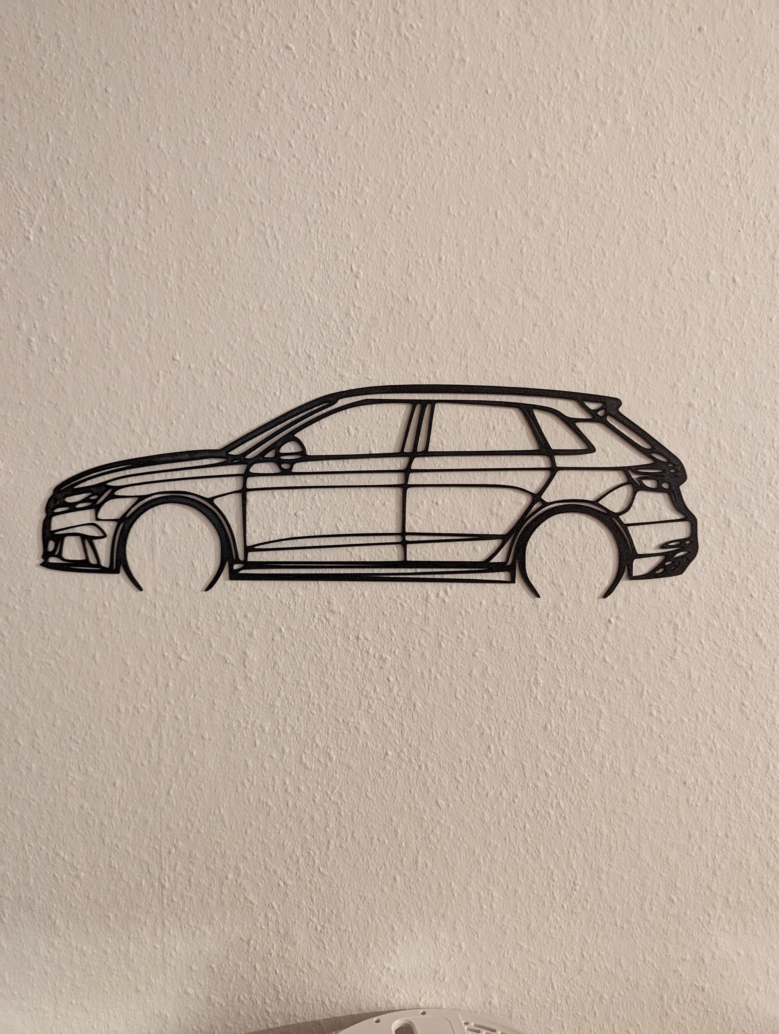 Audi RS3 8V Silhouette