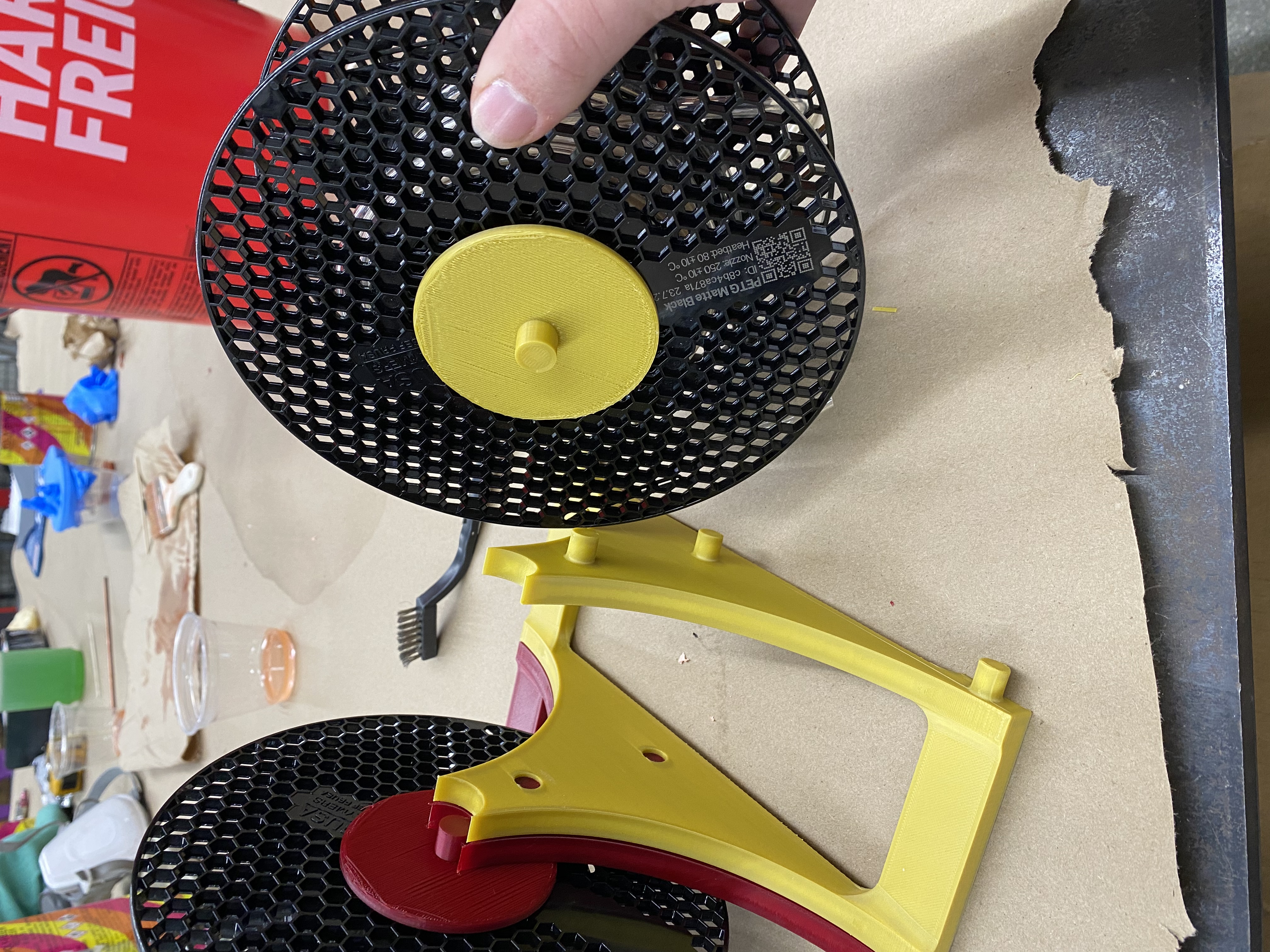 Miniatura 3 do modelo 3D SpoolRack - Modular Cable Storage System