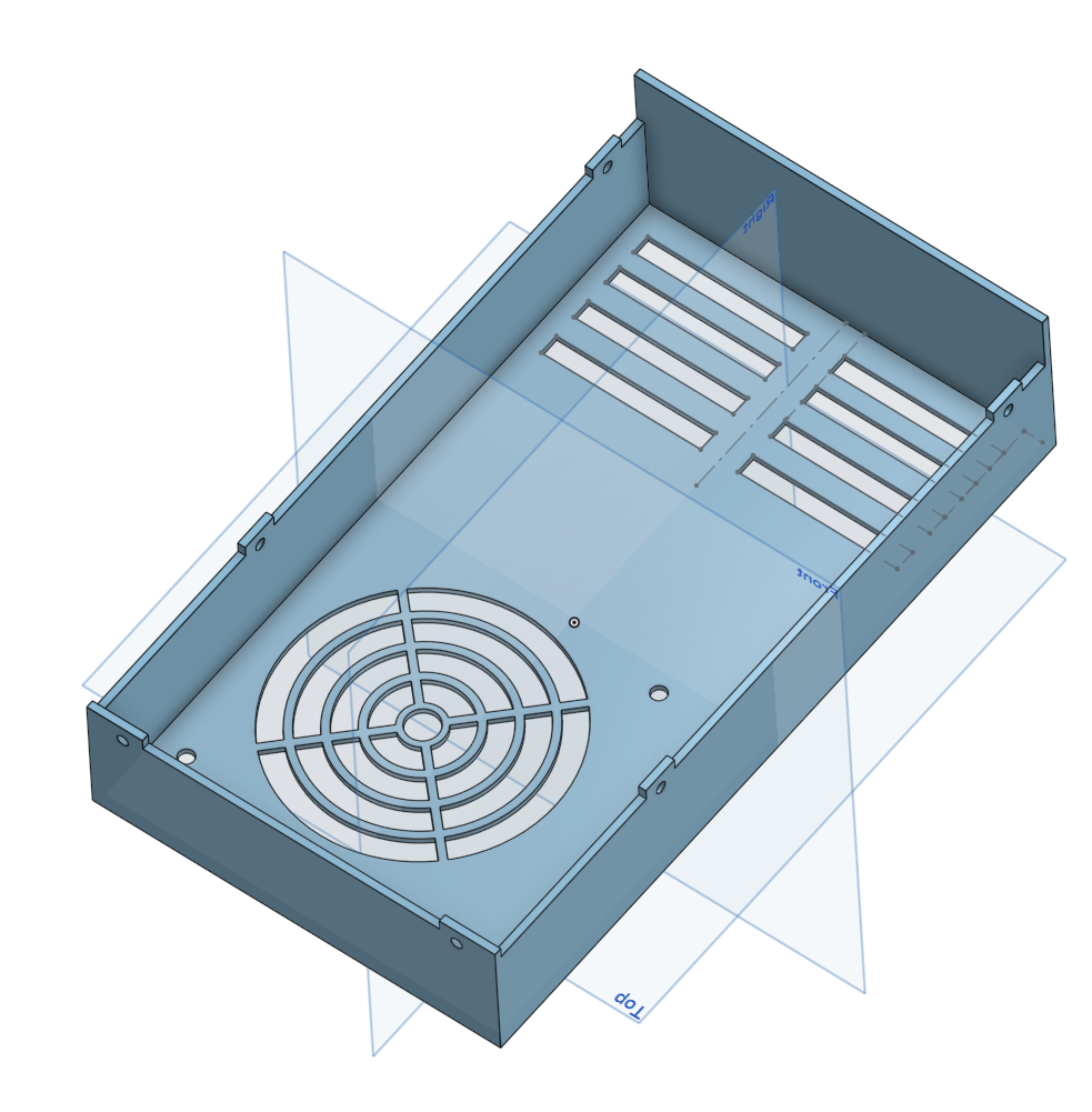 Elegoo Neptune 4 power supply silent fan back cover