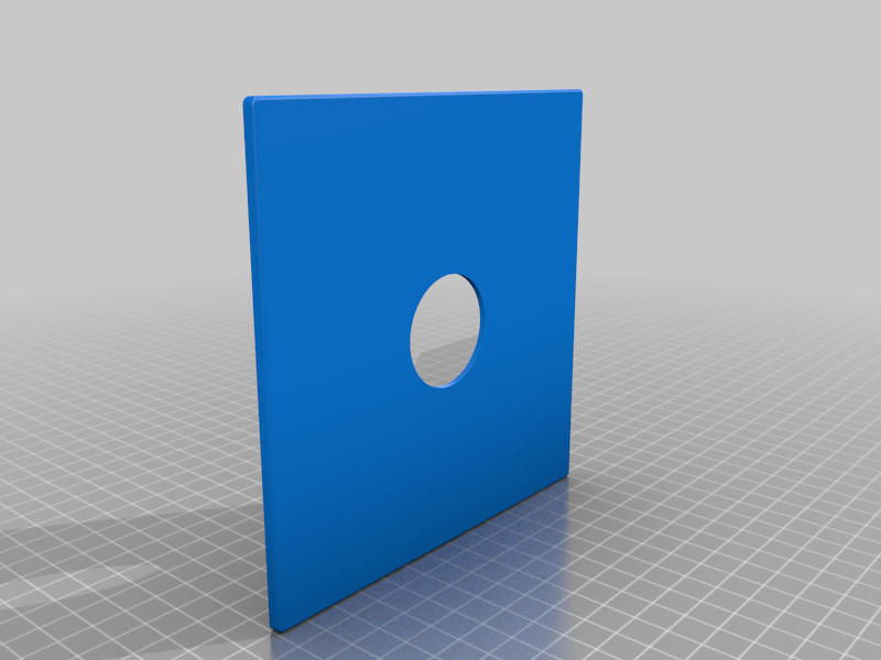 Sinar lens board copal 0 by n defrance Download free STL model