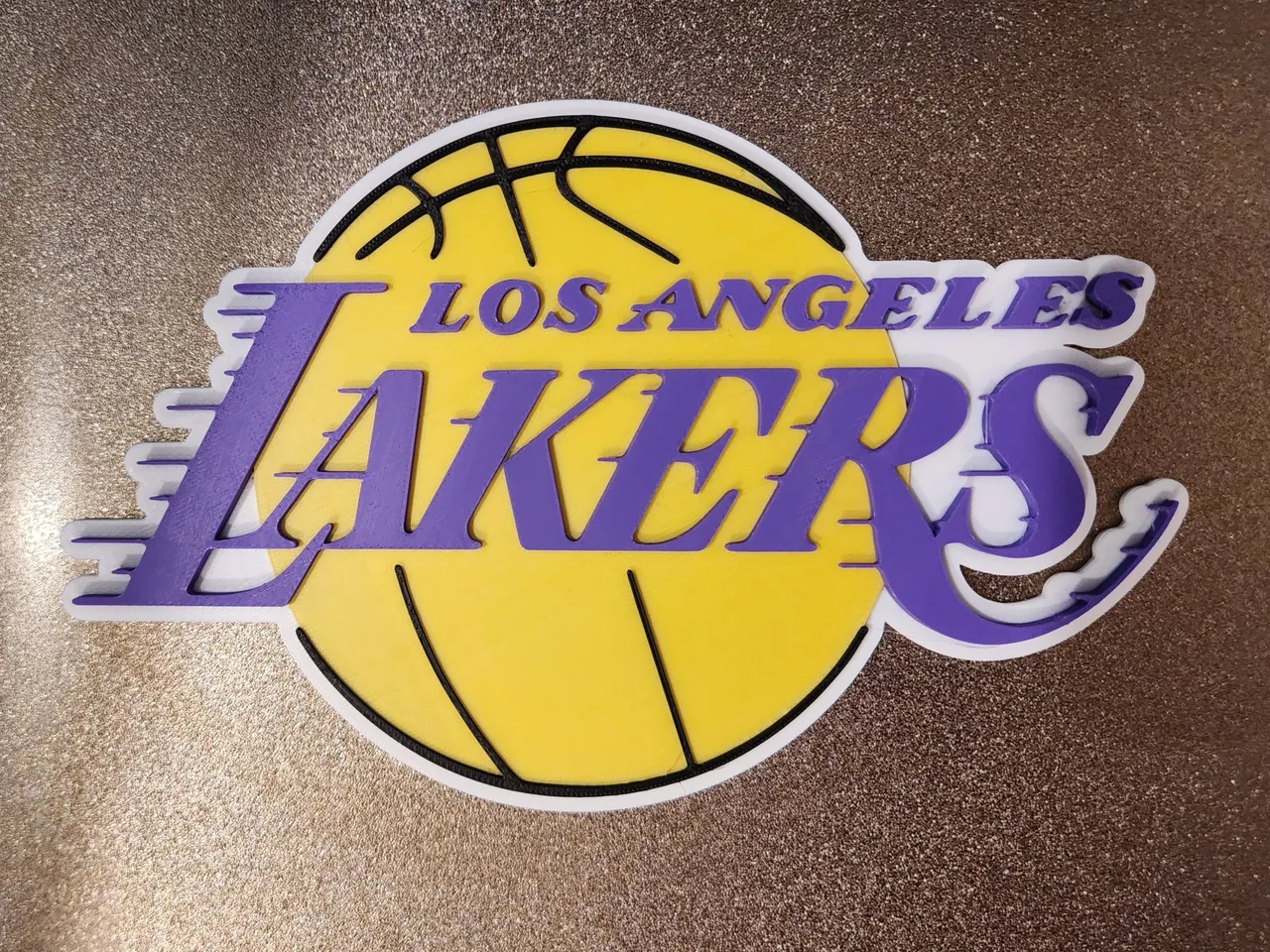 Los Angeles Lakers logo (multi color) by jim_2835 | Download