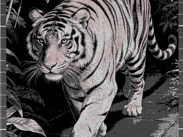 Tiger - Hueforge