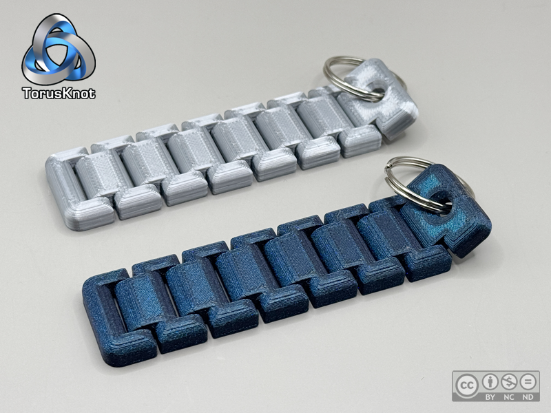 Sleek Articulated Flexi Keychain