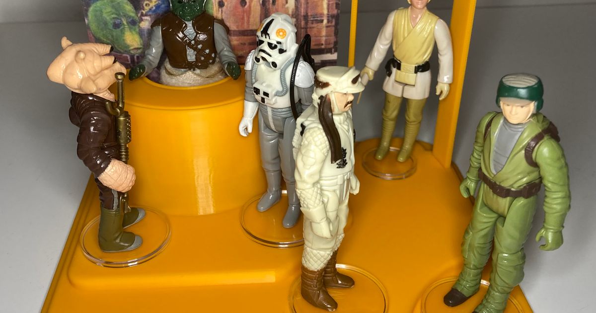 Star Wars Inspired Retro Cantina Playset by TMTYL Download free STL