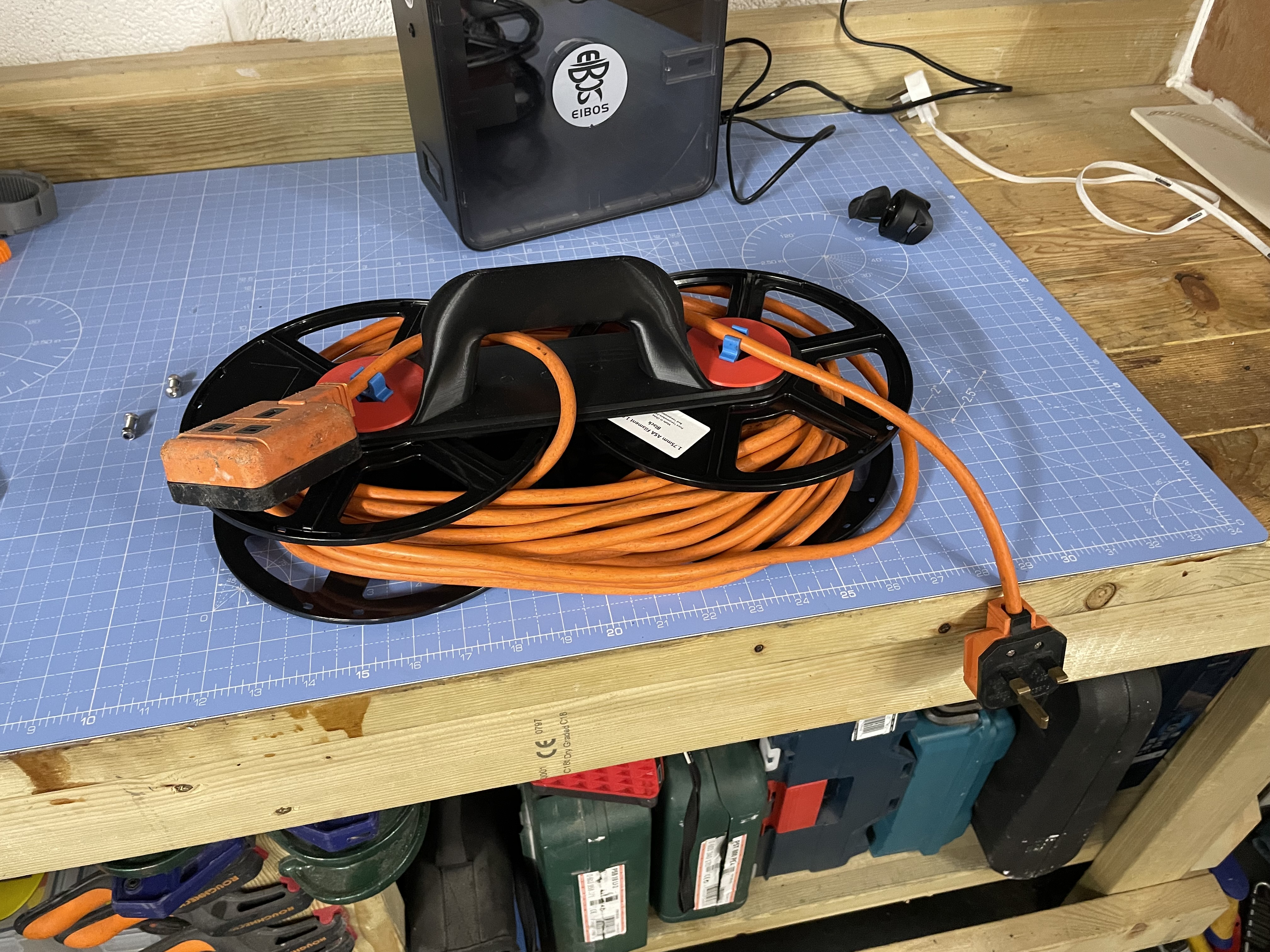 Dual Spool Extension Cable/Cord Wrap - Flashforge Spool