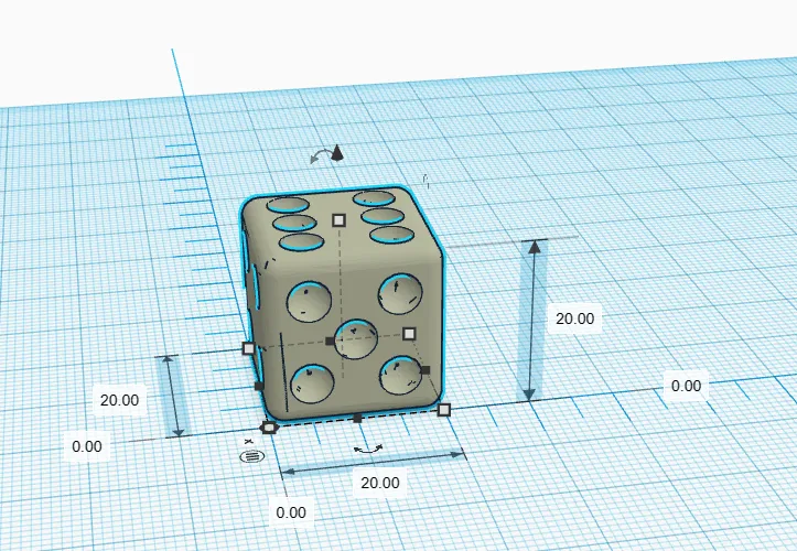 Dice 1 - 6 by TheWeirdCrafter | Download free STL model