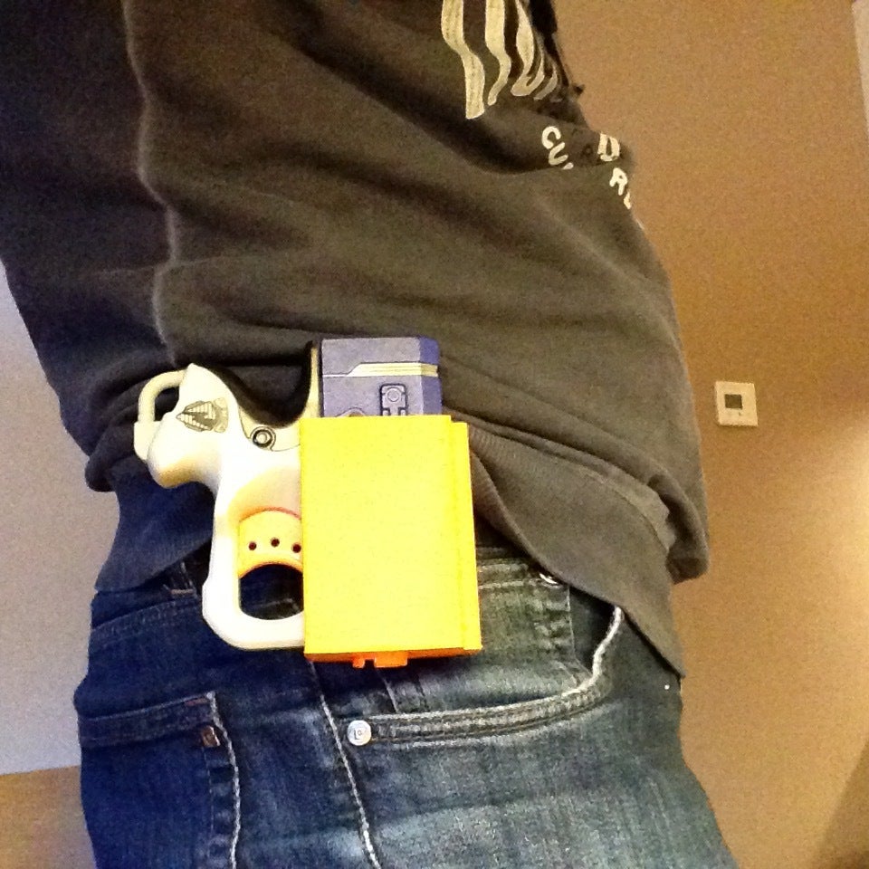 Nerf Gun Holster by TurtleCreations | Download free STL model ...