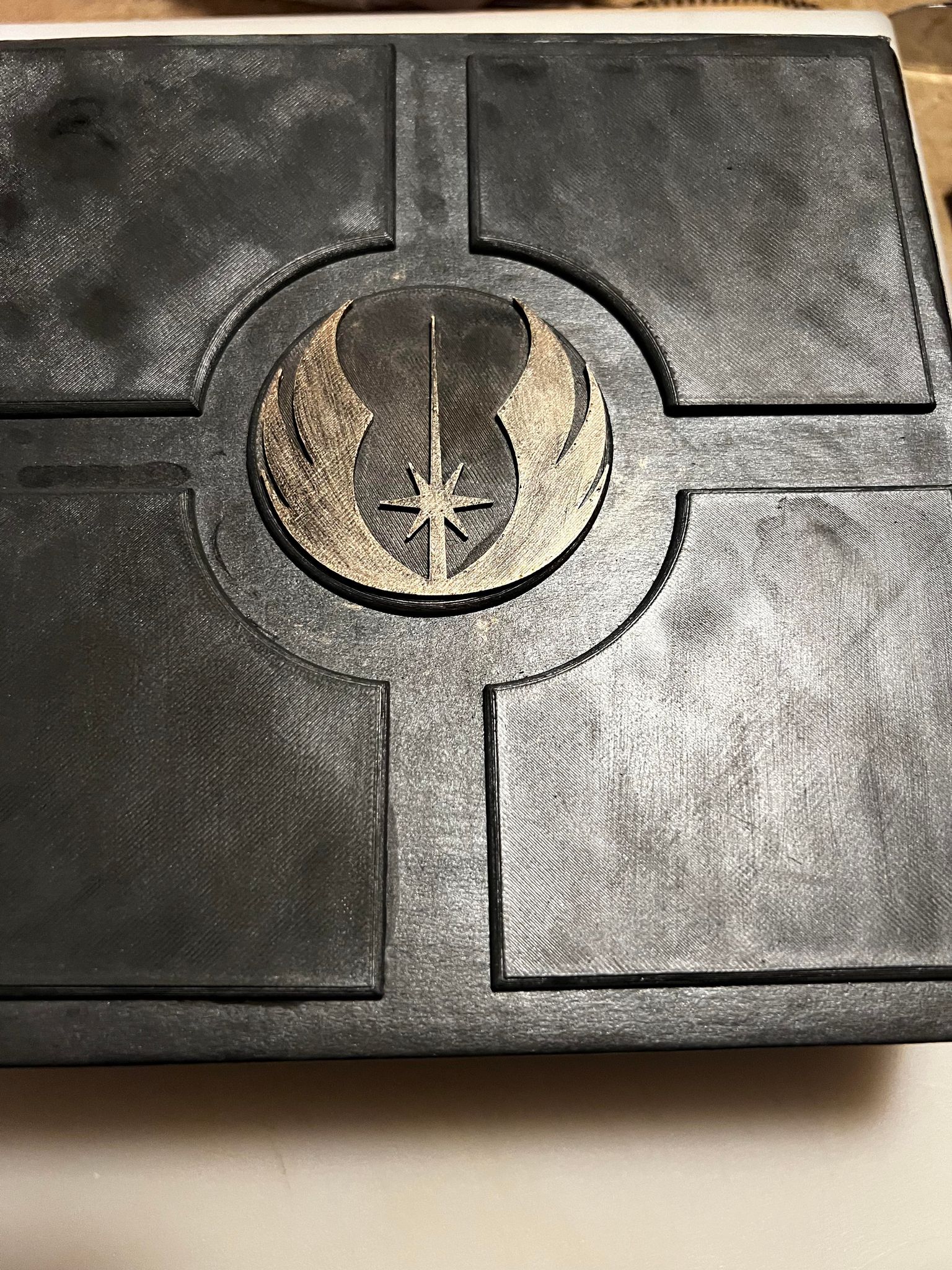 Star Wars Filament Box Mod with Jedi Order Logo
