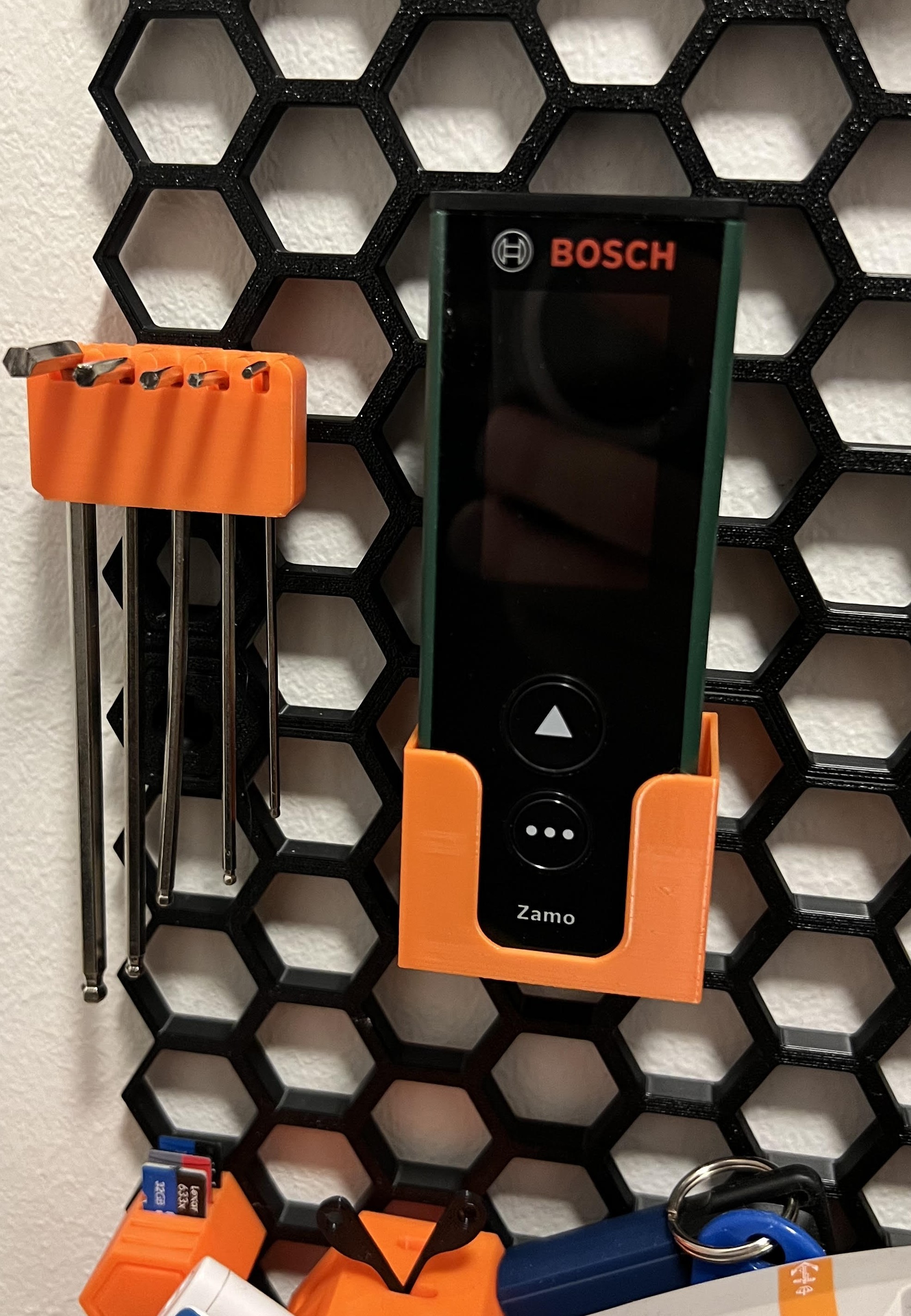 Honeycomb Wall - Bosch Zamo Laser holder HEX