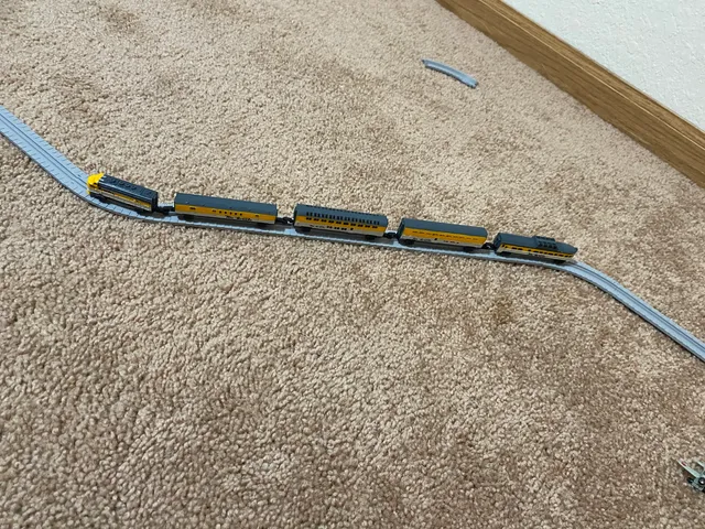 Micro Machines Train Track