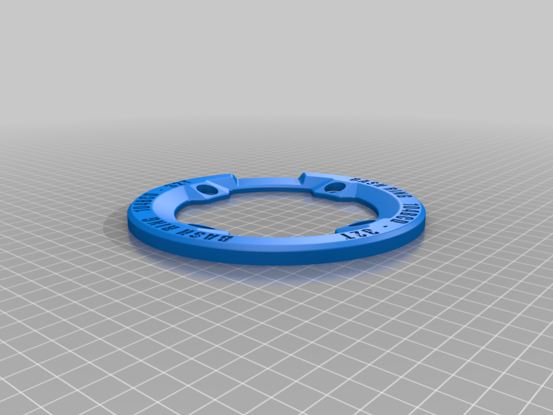 MTB BASH RING / CHAIN GUARD 104BCD 32-34T & 36T by TJDesign | Download ...